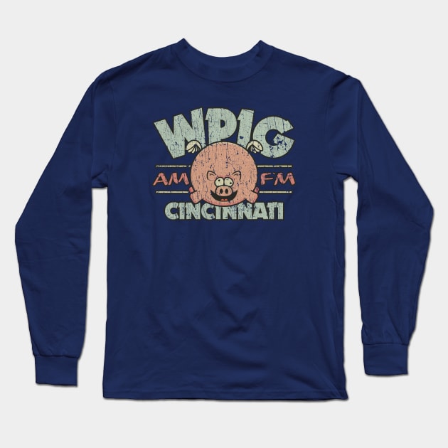 WPIG Cincinnati 1978 Long Sleeve T-Shirt by JCD666